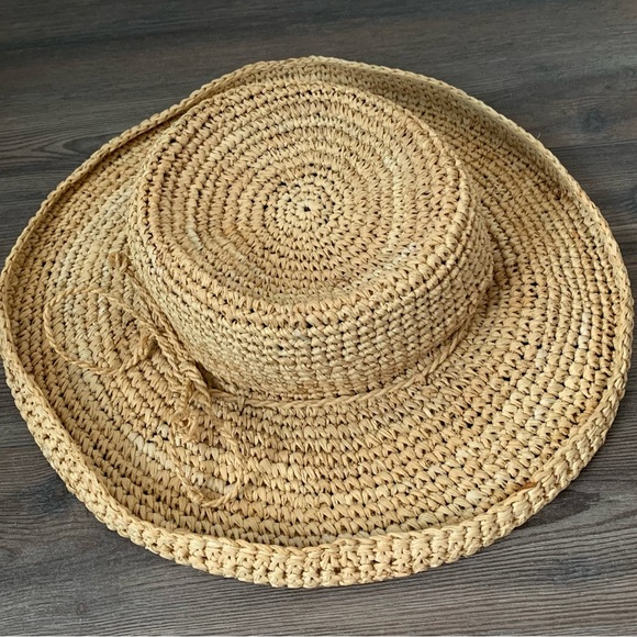 Crochet raffia Sun hat - Picture 10 of 10